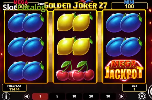 Οθόνη2. Golden Joker 27 Κουλοχέρης