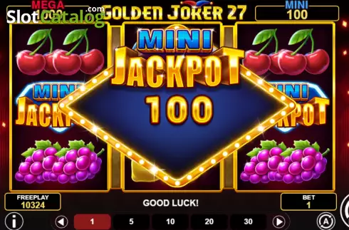 Οθόνη4. Golden Joker 27 Κουλοχέρης