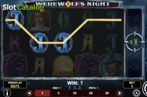 Οθόνη4. Werewolf's Night Κουλοχέρης
