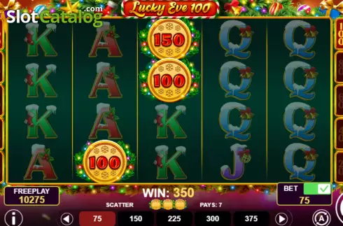 Οθόνη4. Lucky Eve 100 Κουλοχέρης