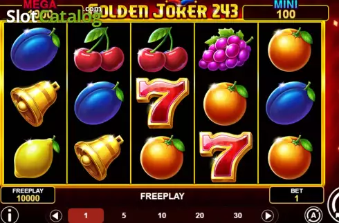 Οθόνη2. Golden Joker 243 Κουλοχέρης
