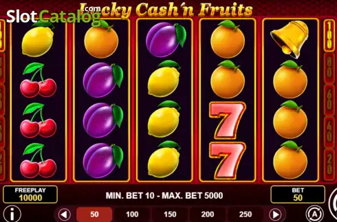 Οθόνη2. Lucky Cash'n Fruits Κουλοχέρης 