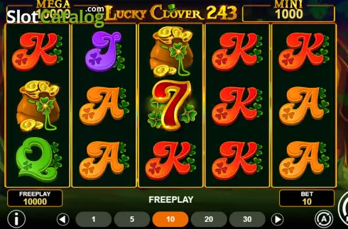 Οθόνη2. Lucky Clover 243 Κουλοχέρης