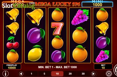 Οθόνη2. Mega Lucky 576 Κουλοχέρης