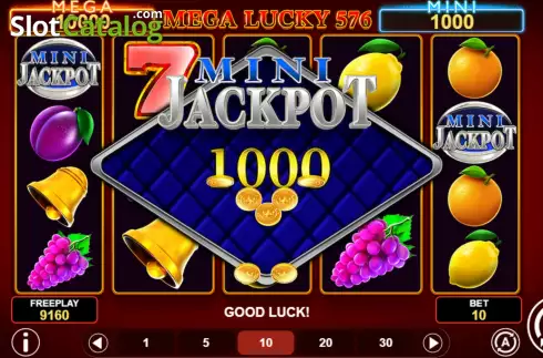 Οθόνη8. Mega Lucky 576 Κουλοχέρης