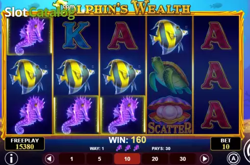 Οθόνη4. Dolphin's Wealth Κουλοχέρης