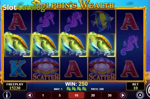 Οθόνη5. Dolphin's Wealth Κουλοχέρης