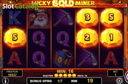 Οθόνη8. Lucky Gold Miner Κουλοχέρης 