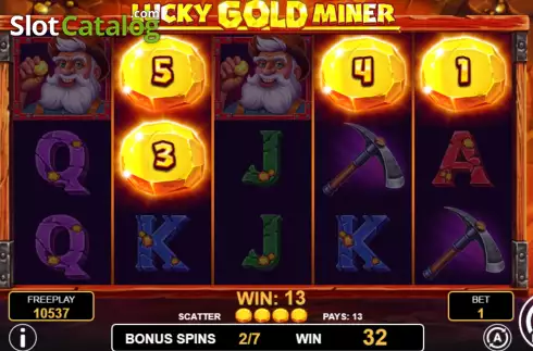 Οθόνη9. Lucky Gold Miner Κουλοχέρης 