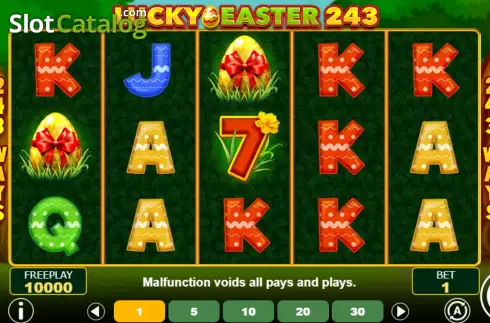 Οθόνη3. Lucky Easter 243 Κουλοχέρης
