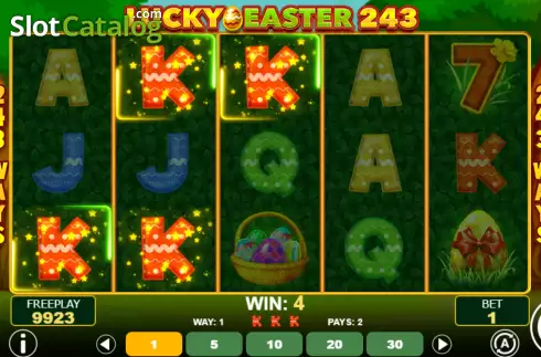 Οθόνη5. Lucky Easter 243 Κουλοχέρης