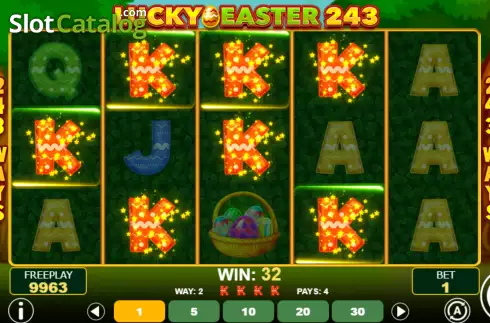 Οθόνη6. Lucky Easter 243 Κουλοχέρης