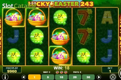 Οθόνη7. Lucky Easter 243 Κουλοχέρης