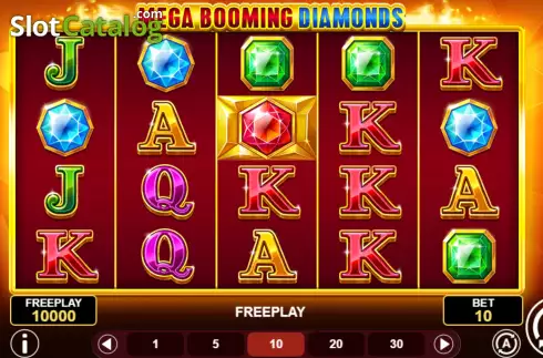 Οθόνη3. Mega Booming Diamonds Κουλοχέρης