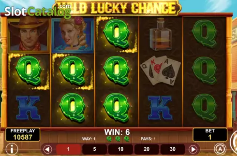 Οθόνη3. Wild Lucky Chance Κουλοχέρης