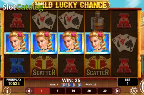 Οθόνη5. Wild Lucky Chance Κουλοχέρης