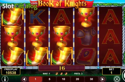 Οθόνη3. Book of Knights Κουλοχέρης 
