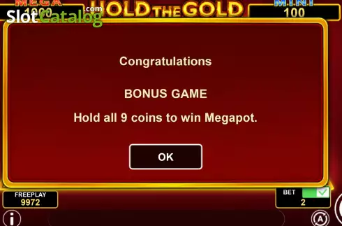 Οθόνη5. Hold The Gold Κουλοχέρης