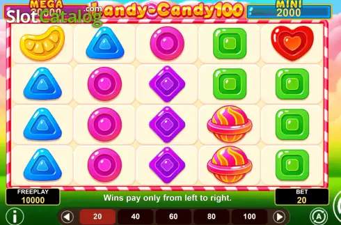 Οθόνη2. Landy-Candy 100 Κουλοχέρης