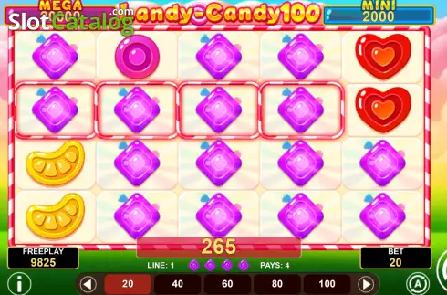 Οθόνη4. Landy-Candy 100 Κουλοχέρης