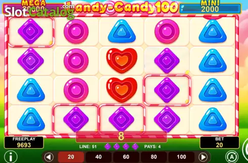 Οθόνη3. Landy-Candy 100 Κουλοχέρης