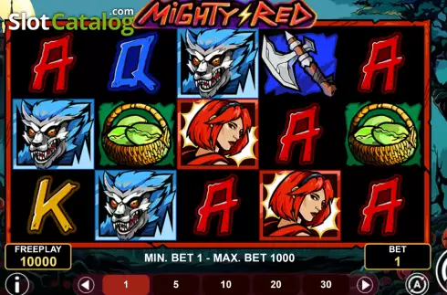 Οθόνη2. Mighty Red Κουλοχέρης