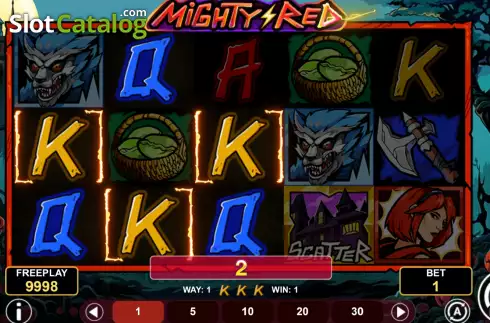 Οθόνη3. Mighty Red Κουλοχέρης