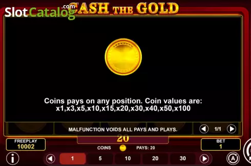 Οθόνη4. Cash the Gold Κουλοχέρης 