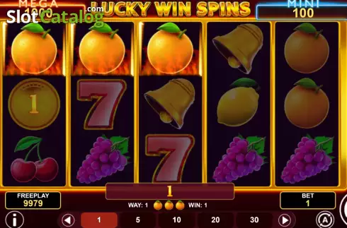 Οθόνη3. Lucky Win Spins Κουλοχέρης