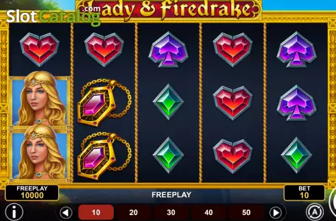 Οθόνη2. Lady & Firedrake Κουλοχέρης 