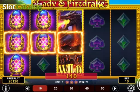 Οθόνη3. Lady & Firedrake Κουλοχέρης 