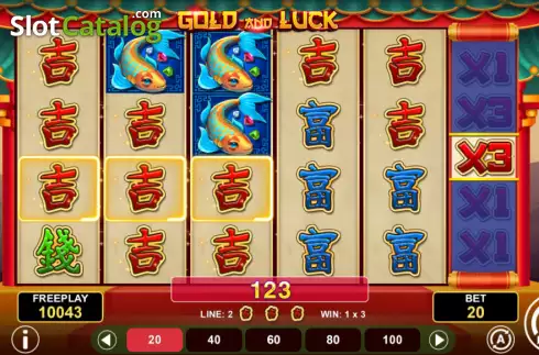 Οθόνη3. Gold And Luck Κουλοχέρης