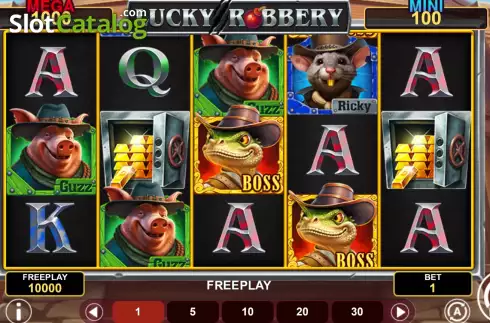 Οθόνη2. Lucky Robbery Κουλοχέρης