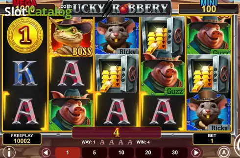 Οθόνη3. Lucky Robbery Κουλοχέρης