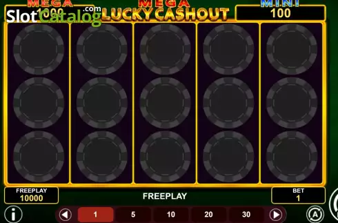 Οθόνη2. Mega Lucky Cashout Κουλοχέρης