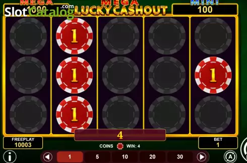 Οθόνη3. Mega Lucky Cashout Κουλοχέρης