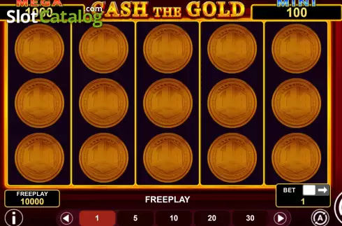 Οθόνη2. Cash The Gold Hold & Win Κουλοχέρης