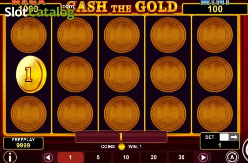 Οθόνη3. Cash The Gold Hold & Win Κουλοχέρης