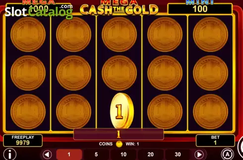 Οθόνη3. Mega Cash The Gold Κουλοχέρης