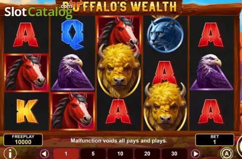 Οθόνη2. Buffalo's Wealth Κουλοχέρης 