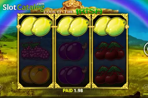 Οθόνη3. Luck O' The Irish Cash Strike Κουλοχέρης