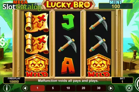 Οθόνη2. Lucky Bro Hold & Win Κουλοχέρης 