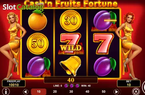 Οθόνη3. Cash’n Fruits Fortune Κουλοχέρης