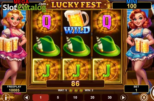 Οθόνη3. Lucky Fest Hold & Win Κουλοχέρης