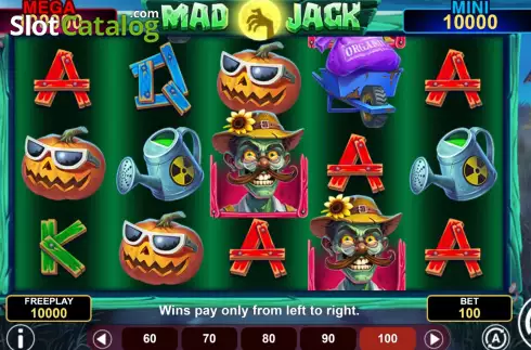 Οθόνη2. Mad Jack Hold & Win Κουλοχέρης