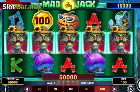 Οθόνη3. Mad Jack Hold & Win Κουλοχέρης