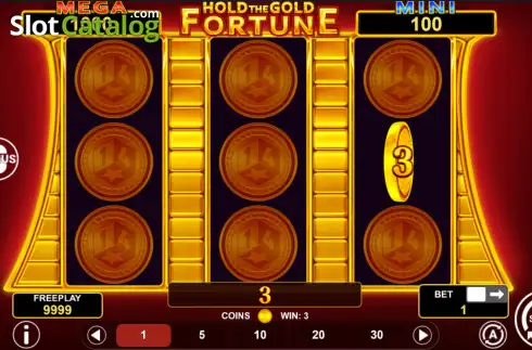 Οθόνη3. Hold The Gold Fortune Κουλοχέρης