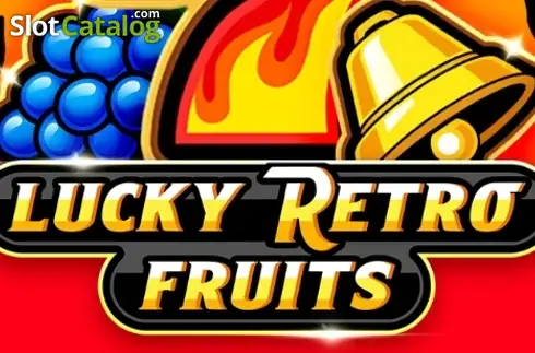 Lucky Retro Fruits Λογότυπο Lucky Retro Fruits Λογότυπο