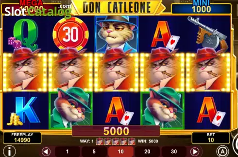 Οθόνη3. Don Catleone Hold and Win Κουλοχέρης 