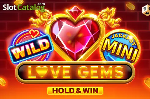Love Gems Hold and Win Λογότυπο Love Gems Hold and Win Λογότυπο